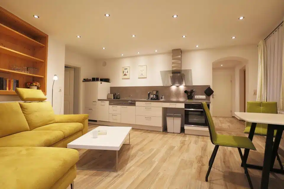 Wohnbereich im Apartment Paulo